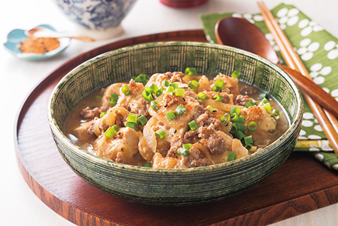 豆腐の肉味噌煮