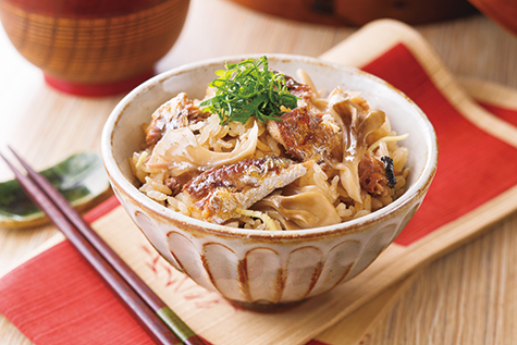 焼き秋刀魚の混ぜご飯